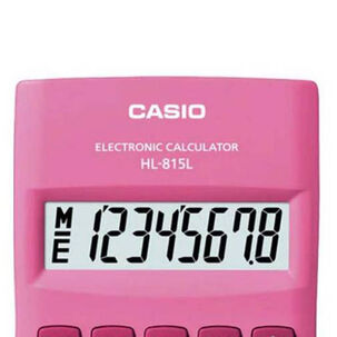 Calculadora De Bolsillo Casio HL-815L-PK Rosa - Crazygames