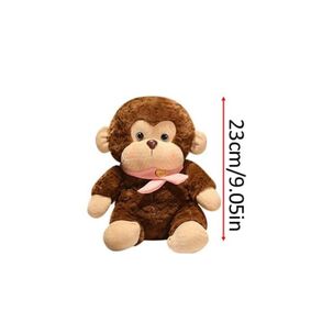 Peluche Mono Con Bufanda 23cm