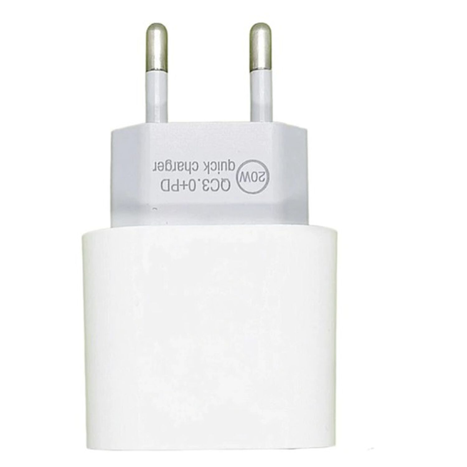 Cargador De Pared Para Celular Tipo C 20w Carga Rapida Para Iphone Android Samsung Sin Cable image number 1.0