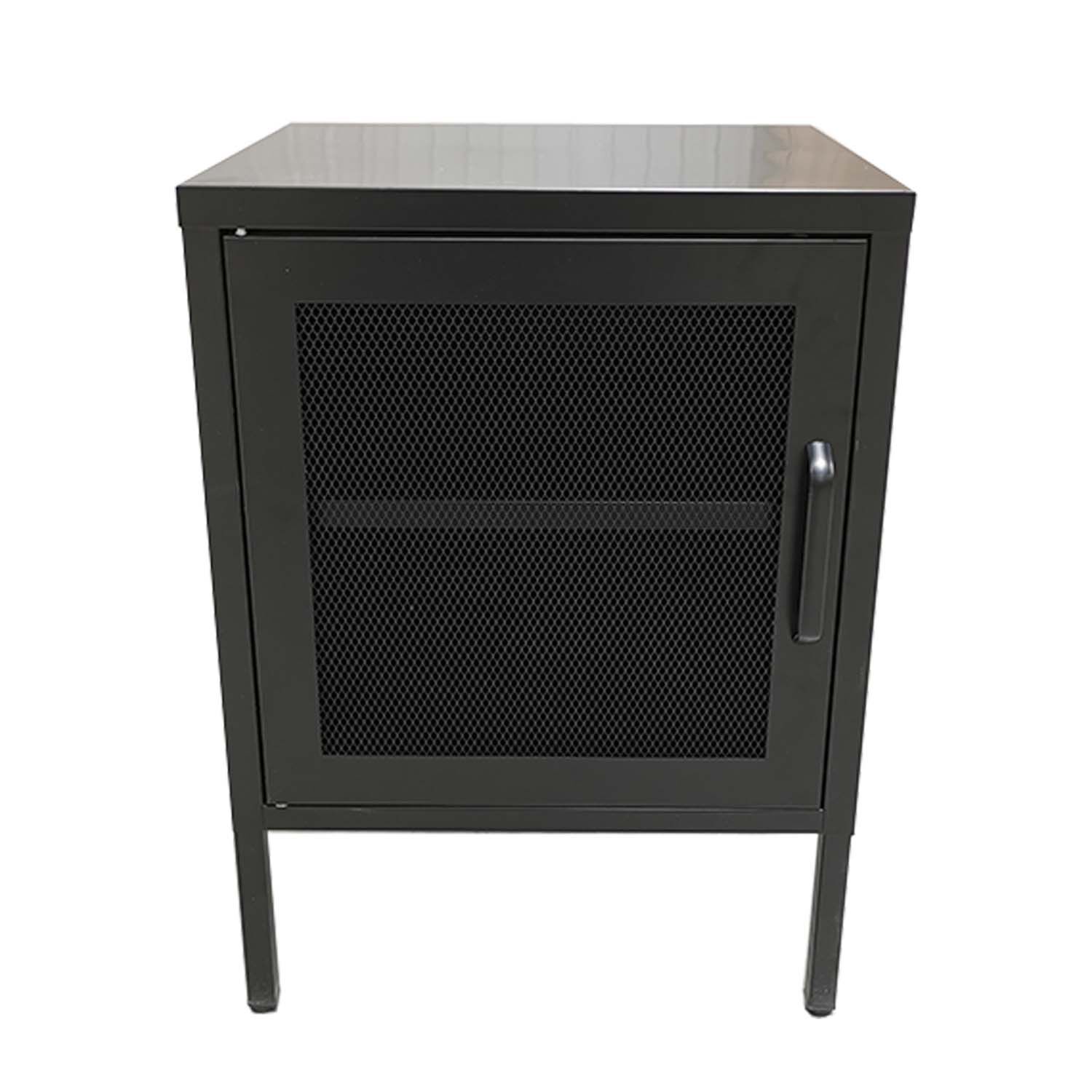 Velador Metalico Con 1 Puerta image number 0.0