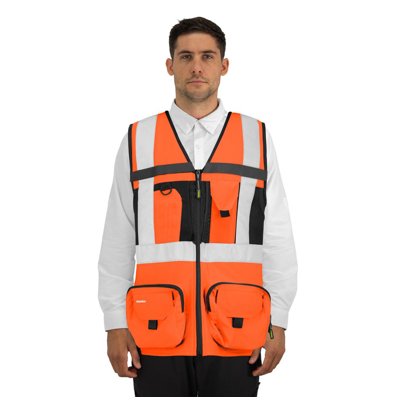 Chaleco Geologo Alaska Xpert Hombre Naranjo image number 0.0