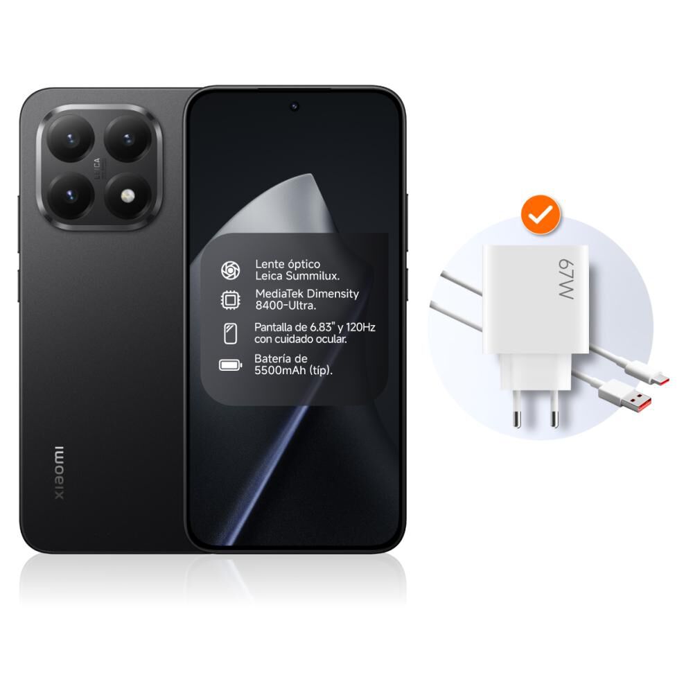 Smartphone Xiaomi 15T / 5G / 512 GB / Negro / Liberado image number 0.0