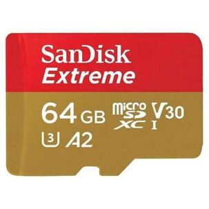Tarjeta Microsd 64gb Sandisk Extreme Uhs-i U3 A2 (mobile)