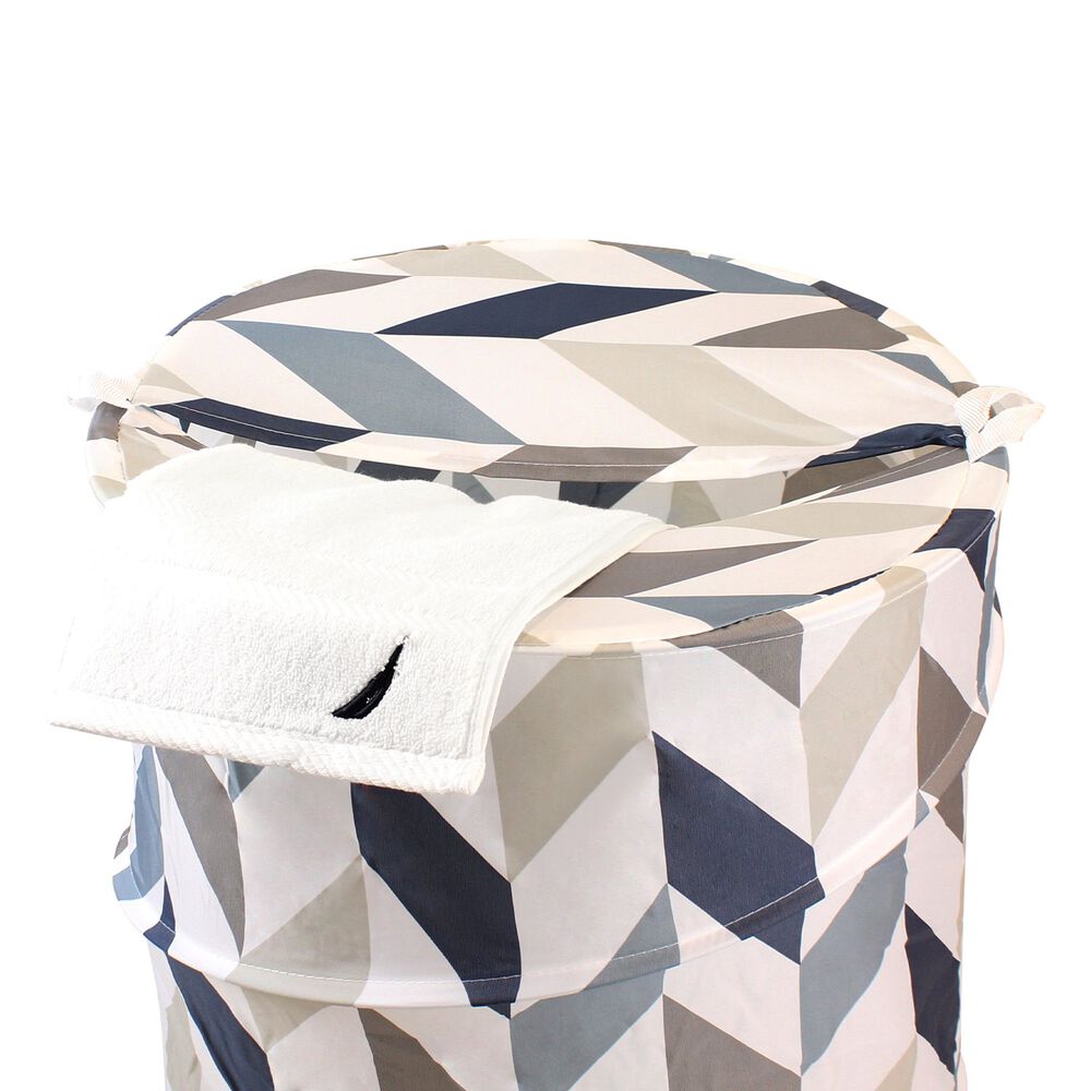 Cesto Para Ropa Plegable Nautica Home 42x55cm Multicolor image number 3.0