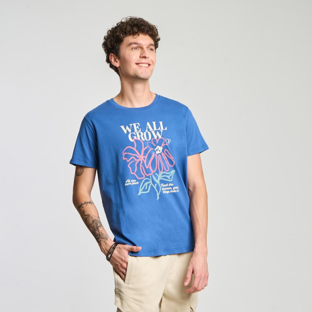 Polera Estampada Regular Manga Corta Cuello Redondo Hombre Ocean Pacific image number 0.0