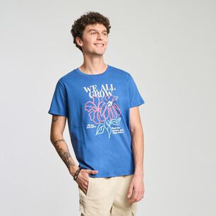 Polera Estampada Regular Manga Corta Cuello Redondo Hombre Ocean Pacific