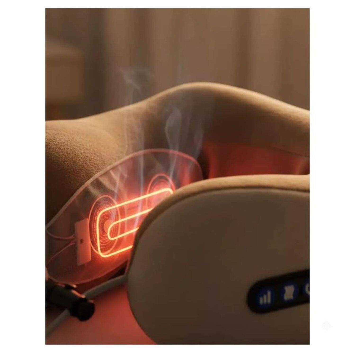 Almohada Masajeadora Cuello Cervical Electrica Inal&aacute;mbrica image number 2.0