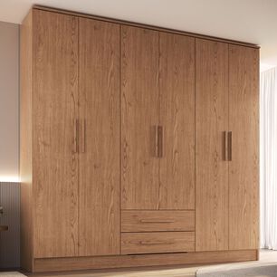 Cl&oacute;set Vekka Home New Pequim / 6 Puertas / 2 Cajones
