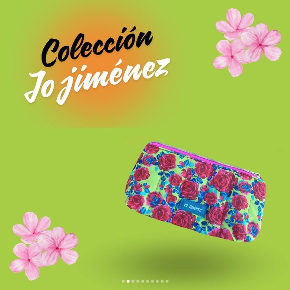 Cosmetiquero Estuche Grande Neceser Proarte Jo Jimenez Rojo image number 4.0