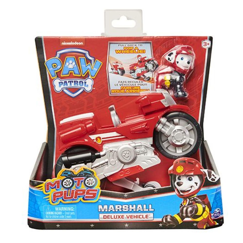 Juguete Marshall Auto Rojo Friccion Paw Patrol Nickelodeon image number 2.0