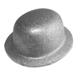 Gorro Chaplin Gliter Dorado/plateado