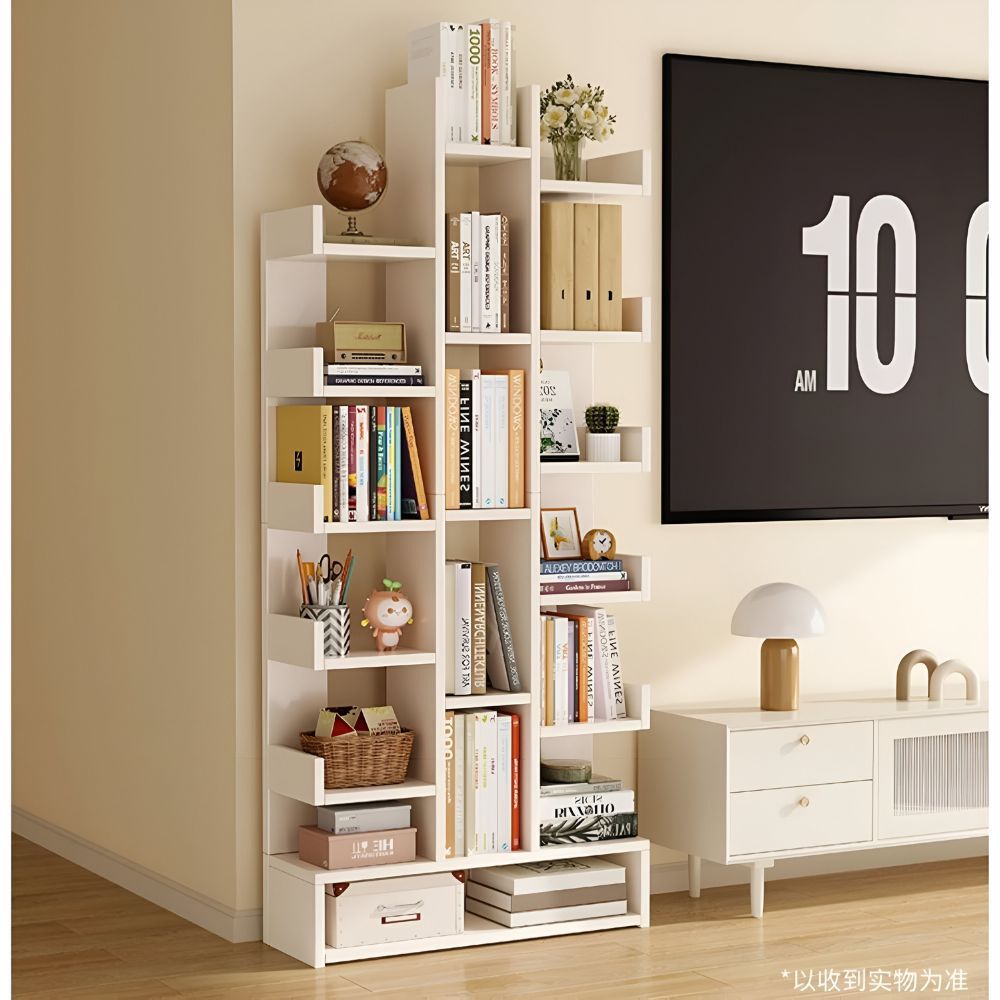 Estanter&iacute;a Librero Asim&eacute;trico Dise&ntilde;o Moderno 51x19x169 image number 1.0