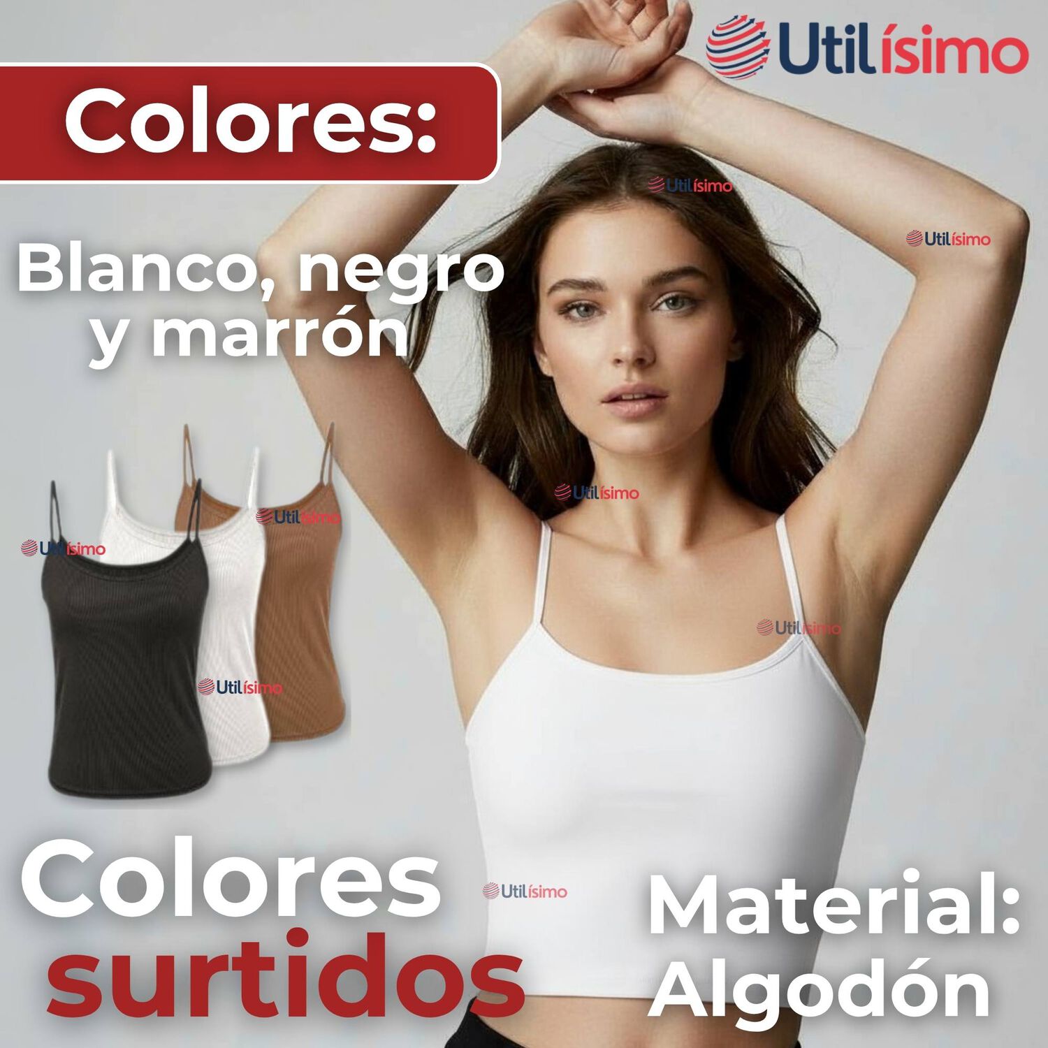 Polera Camiseta Pabilo B&aacute;sica Lisa El&aacute;stica Algod&oacute;n Mujer Colores Surtidos image number 1.0