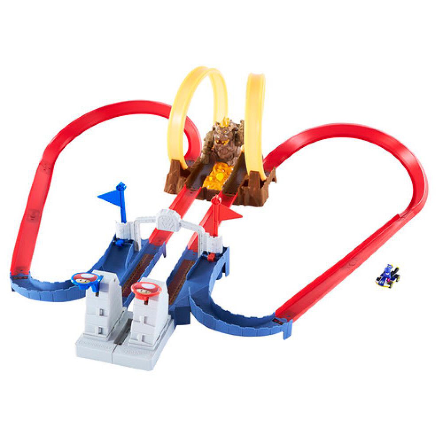 Autopista Hot Wheels Pista Castillo De Bowser Mario Kart image number 0.0