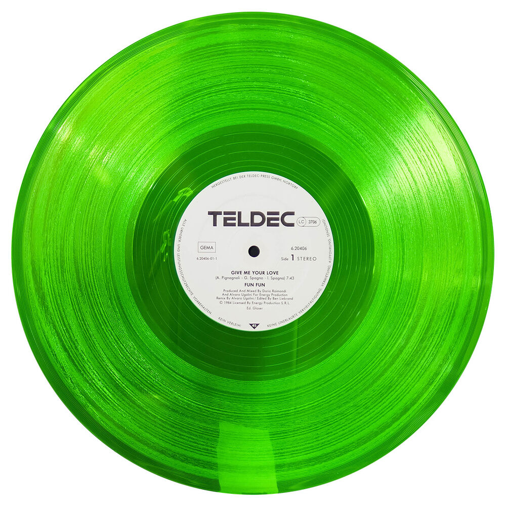 Fun Fun - Give Me Your Love (green Vinyl) | 12" Maxi Single Usado image number 2.0