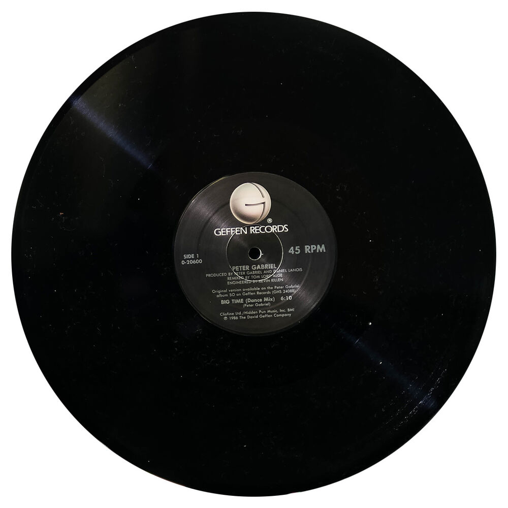 Peter Gabriel - Big Time (dance Mix) | 12" Maxi Single Usado image number 2.0