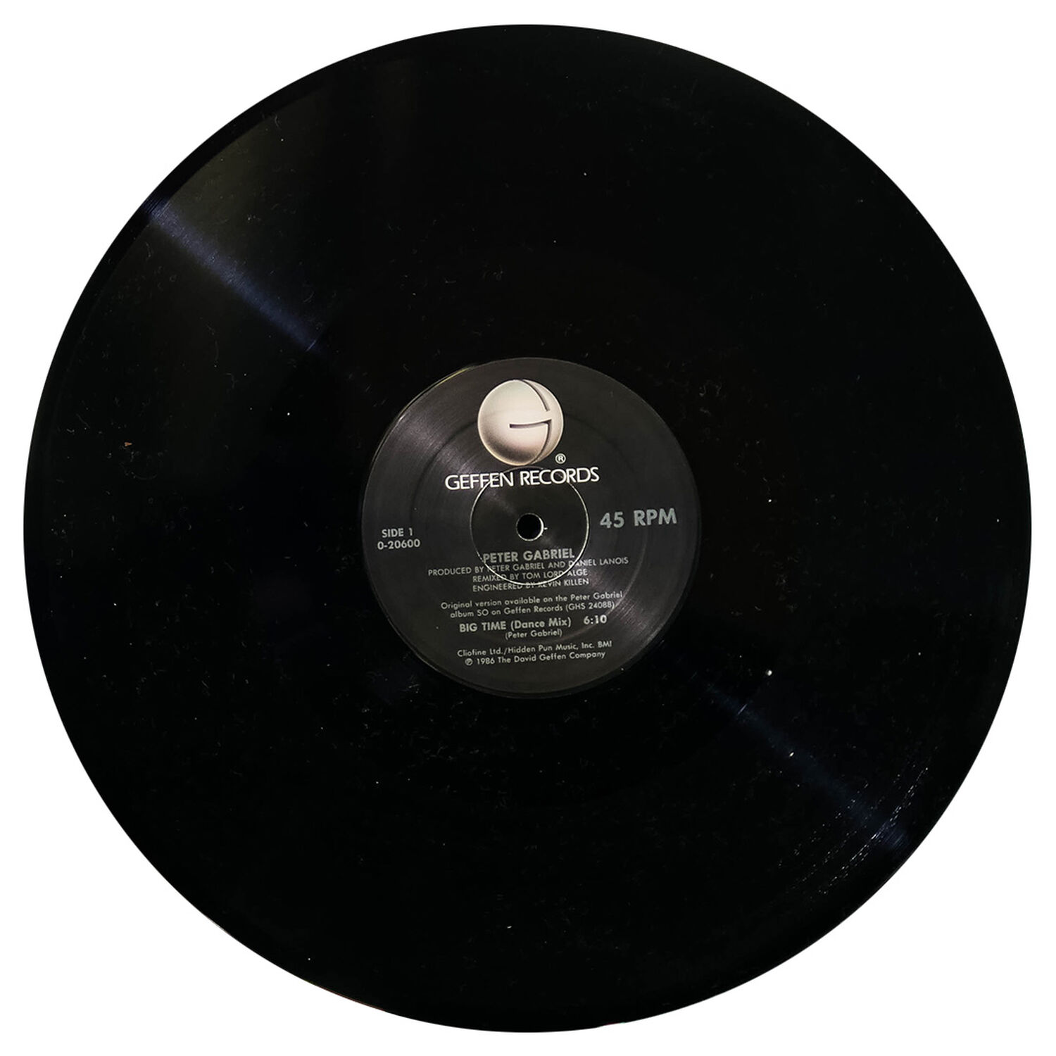 Peter Gabriel - Big Time (dance Mix) | 12" Maxi Single Usado image number 2.0