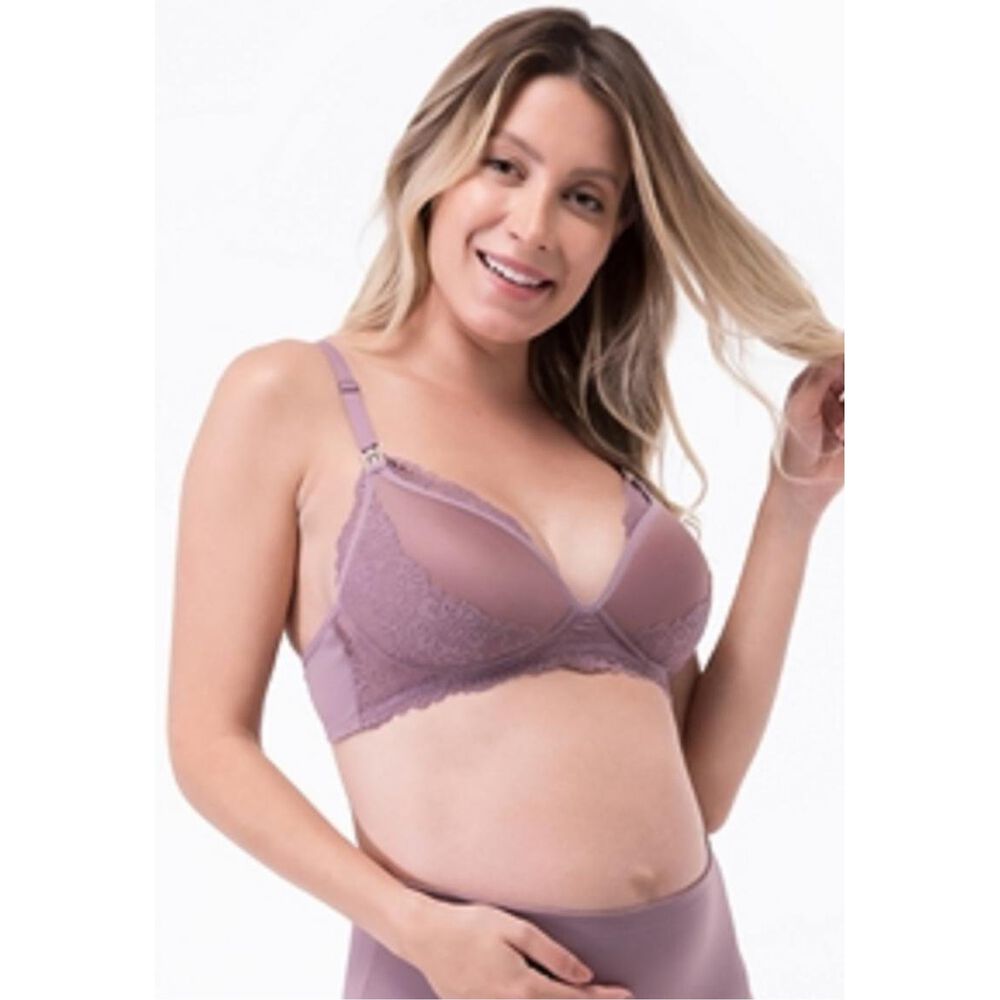 Sosten Lactancia Copa 3d Morado 2rios image number 0.0