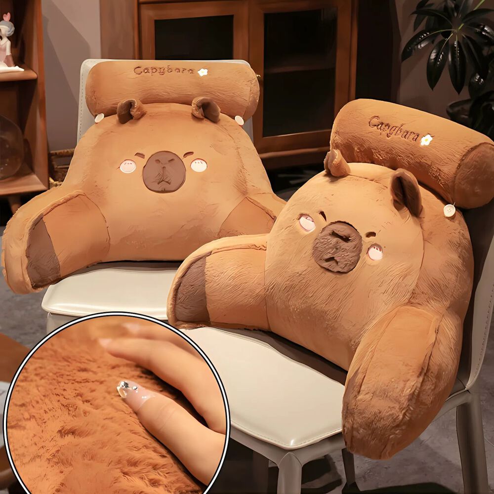 Almohada De Respaldo Capibara Cojin Multifuncional image number 3.0