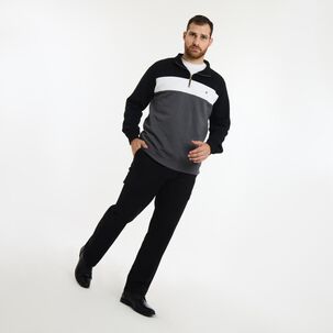 Polerón Bloque Color Regular Cuello Alto Hombre Herald