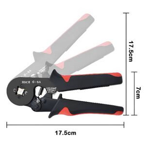 Alicate Aprieta Terminal Crimping Ferrule + 1200 Pcs
