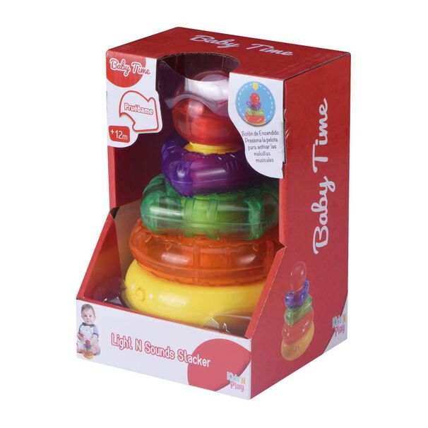 Juego Did&aacute;ctico Hitoys Light And Sounds Stacker