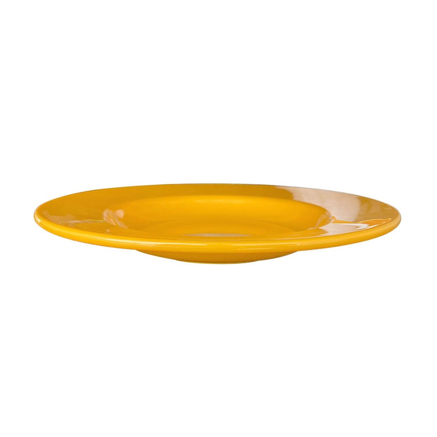 Set De 6 Plato Hondo De Policarbonato Amarillo 23cm image number 3.0