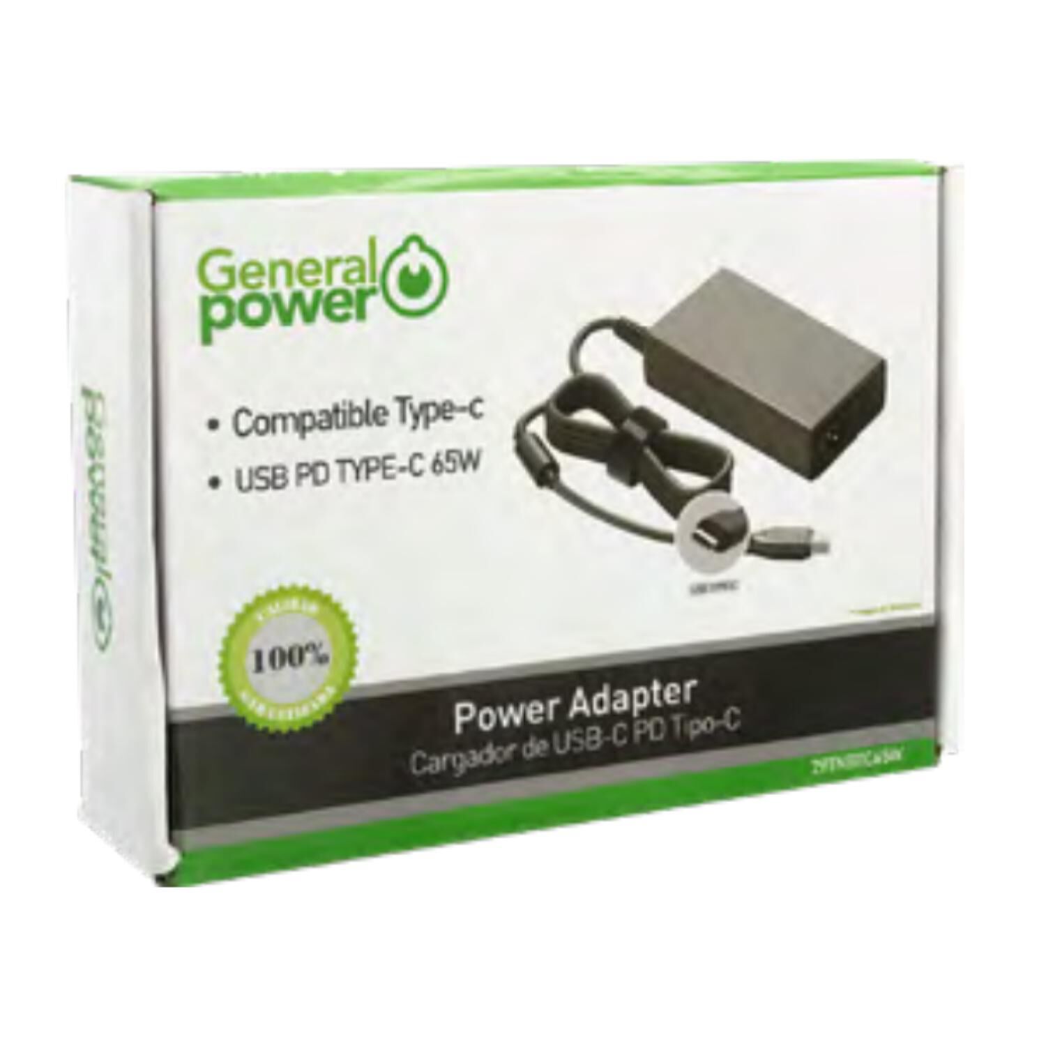 Cargador Alternativo Notebook Usb C 65w image number 1.0
