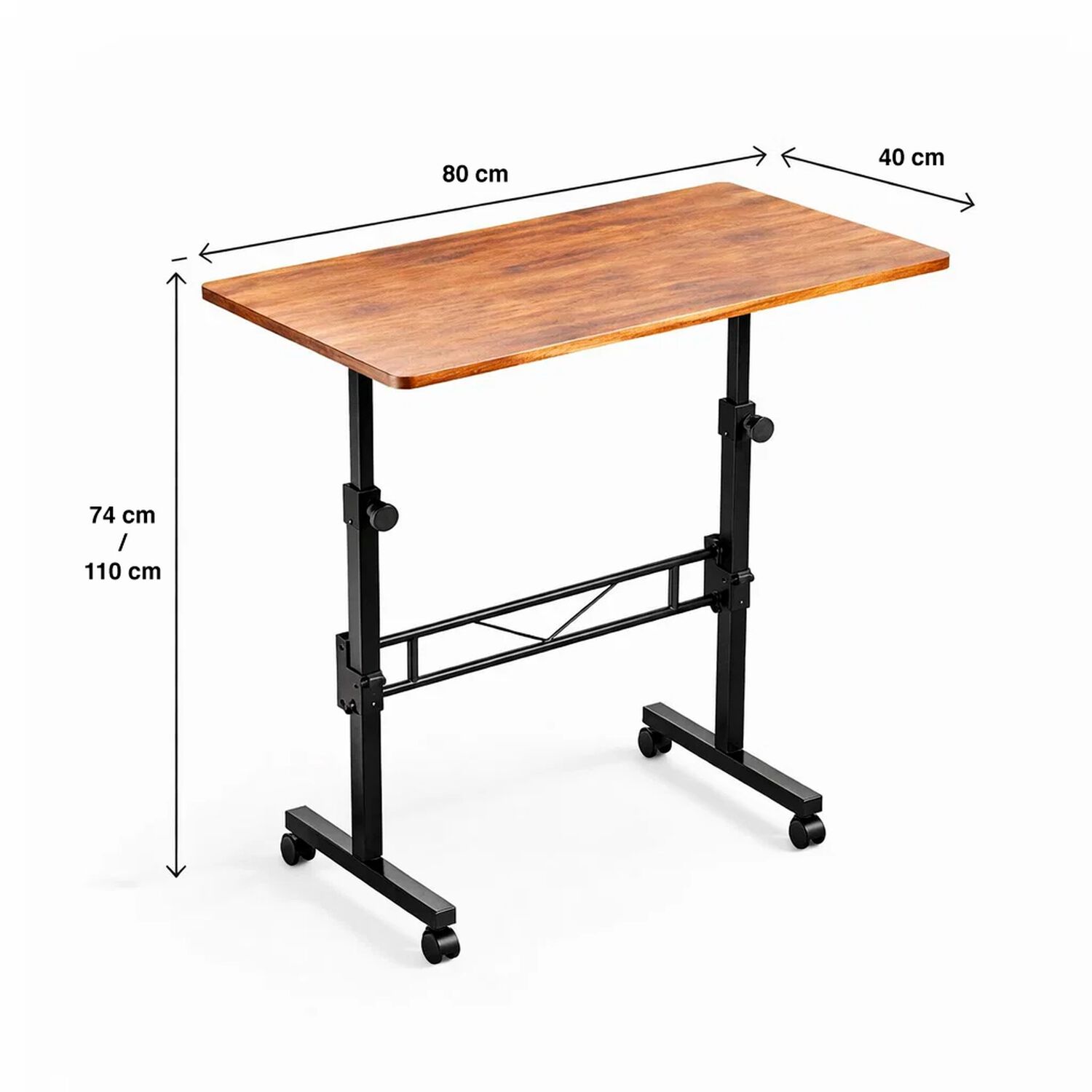 Mesa Escritorio Ajustable Vinna 80x40x74 image number 3.0