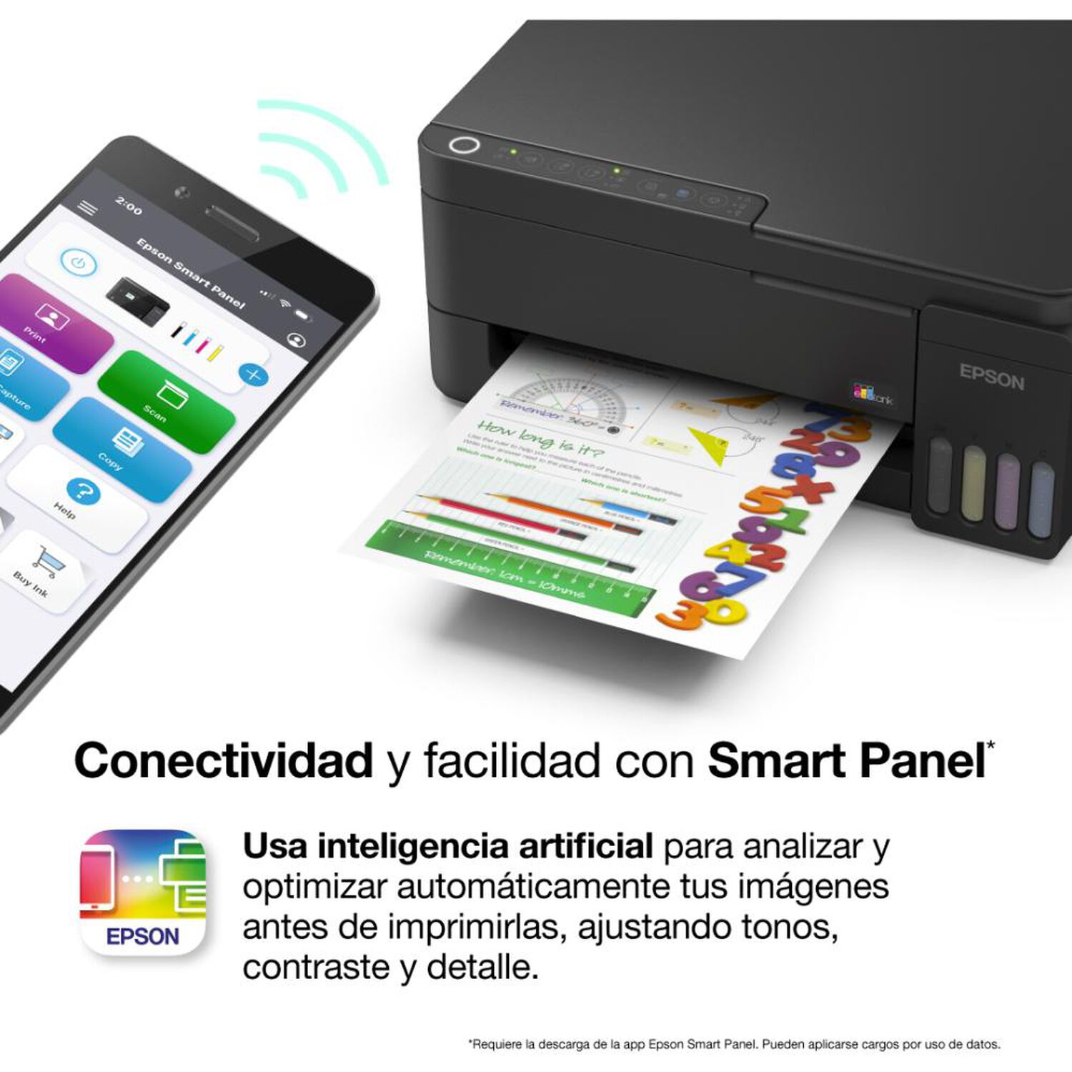 Impresora Multifuncional Epson Ecotank L3350 image number 3.0