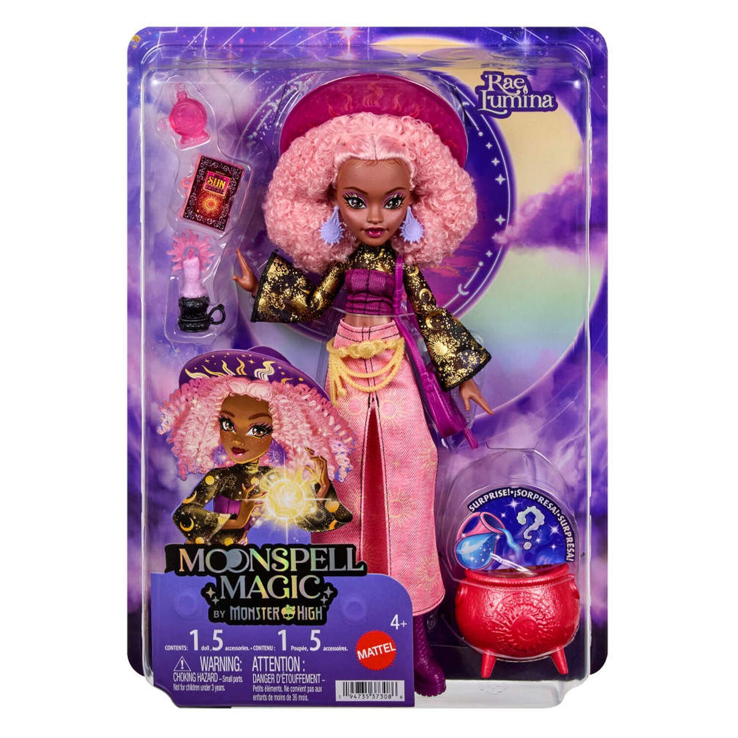 Mu&ntilde;eca Moonspell Magic De Monster High image number 3.0