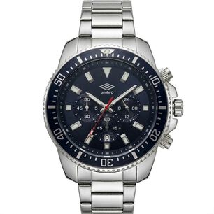 Reloj An&aacute;logo Hombre Umbro Plus Plateado Umbp-1500-103