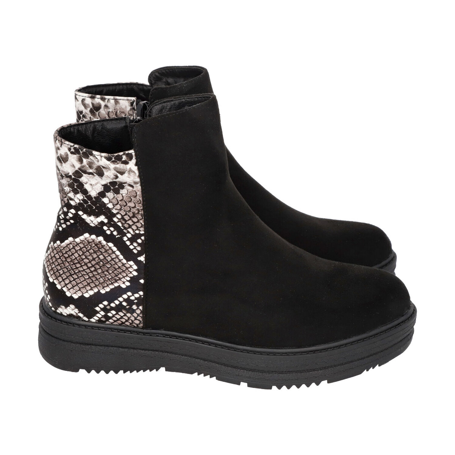 Botin Mujer Negro Snake 005 Police image number 2.0