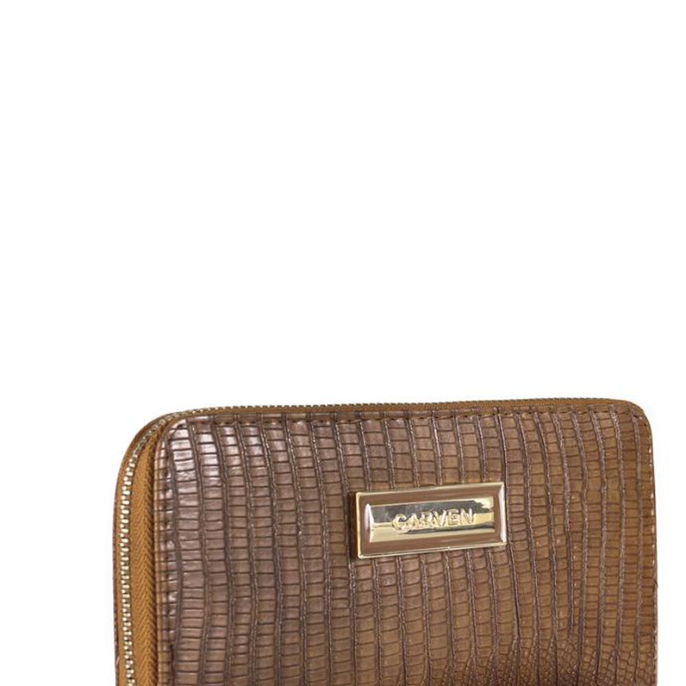 Billetera De Mujer Fresia Café Carven image number 1.0