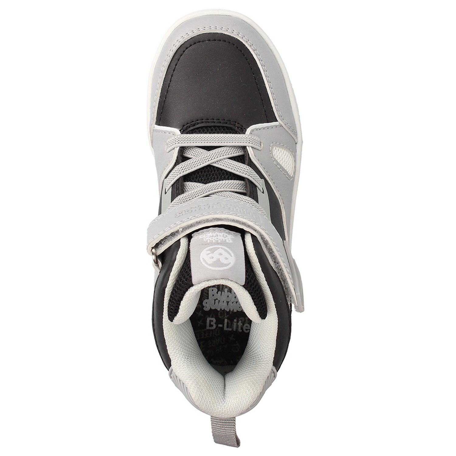 Zapatilla Ni&ntilde;o Bubblegummers Arnie Negro - Gris 30-33 image number 5.0