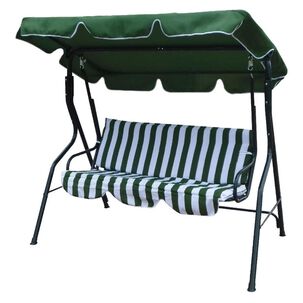 Silla Columpio Para Terraza Al Aire Libre Para 3 Personas