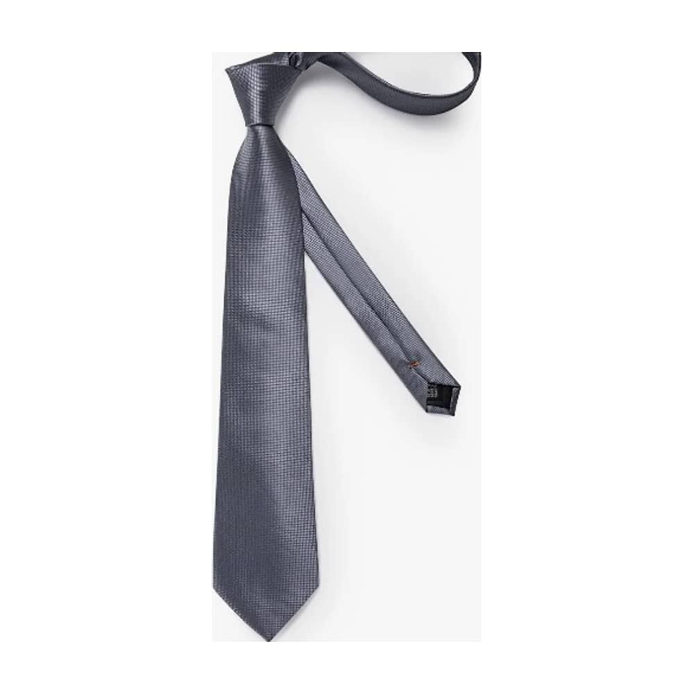 Corbatas Seda Hombres, Pa&ntilde;o Y Colleras Gris image number 3.0