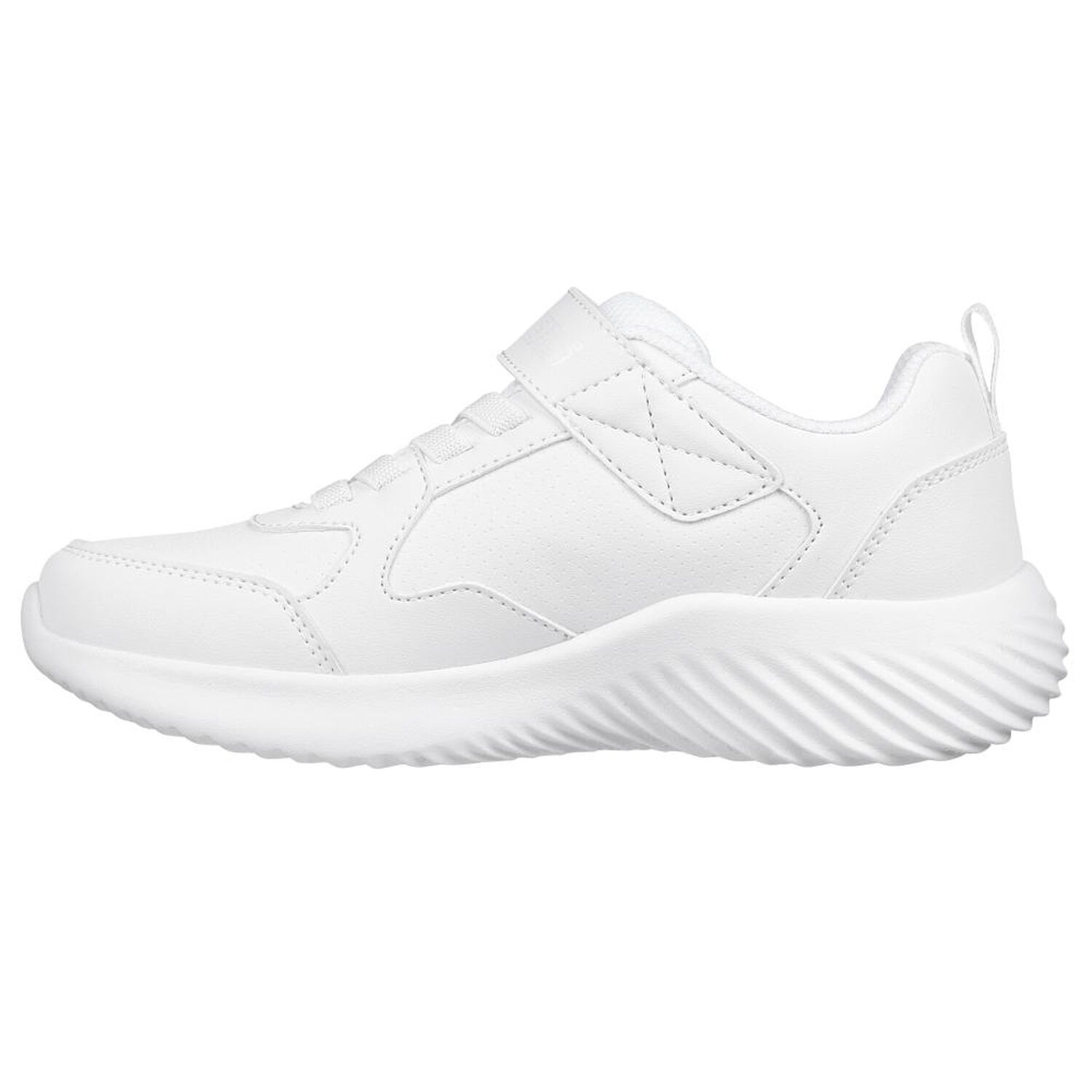 Zapatilla Escolar Ni&ntilde;o Skechers Bounder - Power Study Wht image number 5.0
