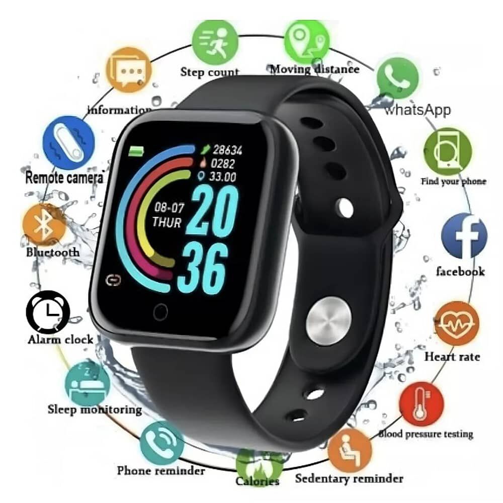 Smartwatch Smart Bracelet Negro image number 2.0