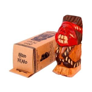 Indio P&iacute;caro De Madera Con Caja