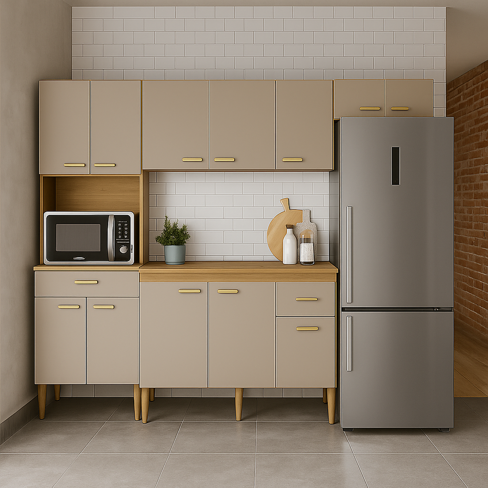 Mueble De Cocina Casaideal Modulada Verona / 11 Puertas / 3 Cajones image number 1.0