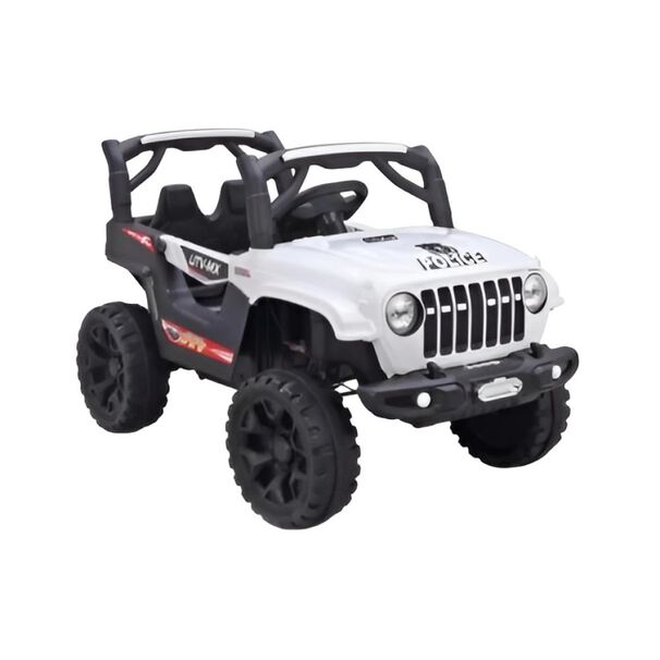 Auto El&eacute;ctrico Bebesit Police St-303 Blanco
