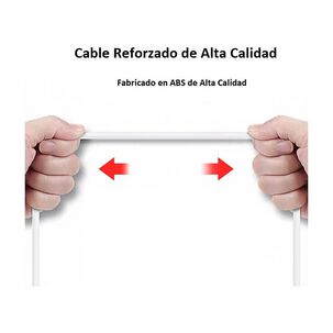 Cargador Motomo Dual Usb 12w Con Cable Tipo C De 1m Sec