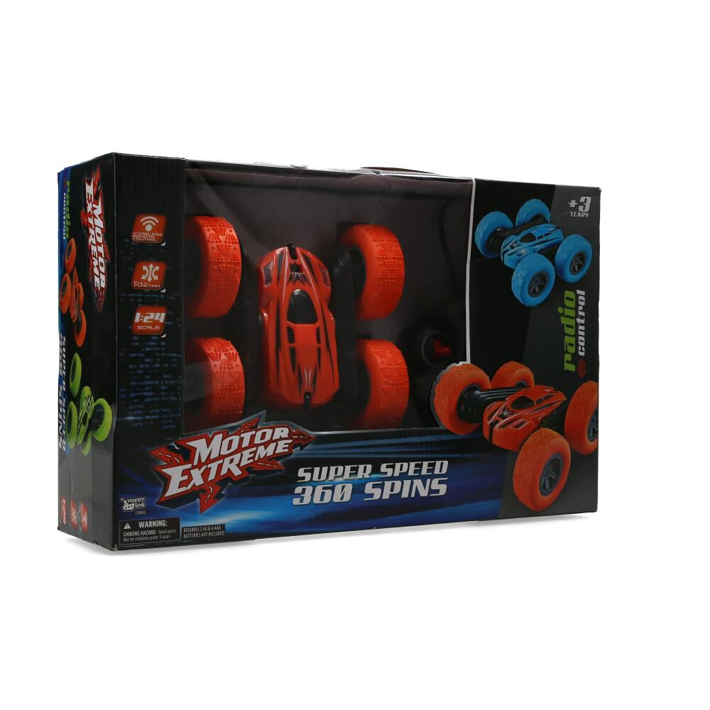 Auto Radiocontrolado Happy Line Motor Extreme Super Speed 360 Spins image number 1.0