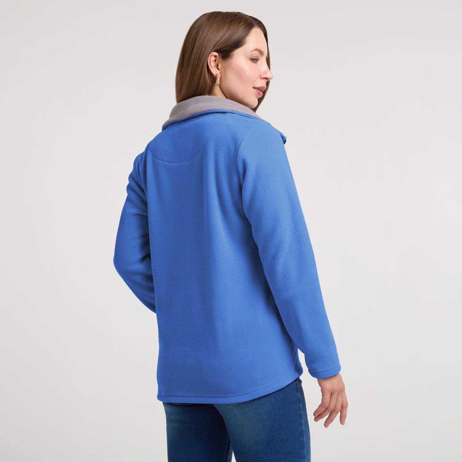 Poler&oacute;n Polar Regular Cuello Alto Mujer Geeps image number 1.0