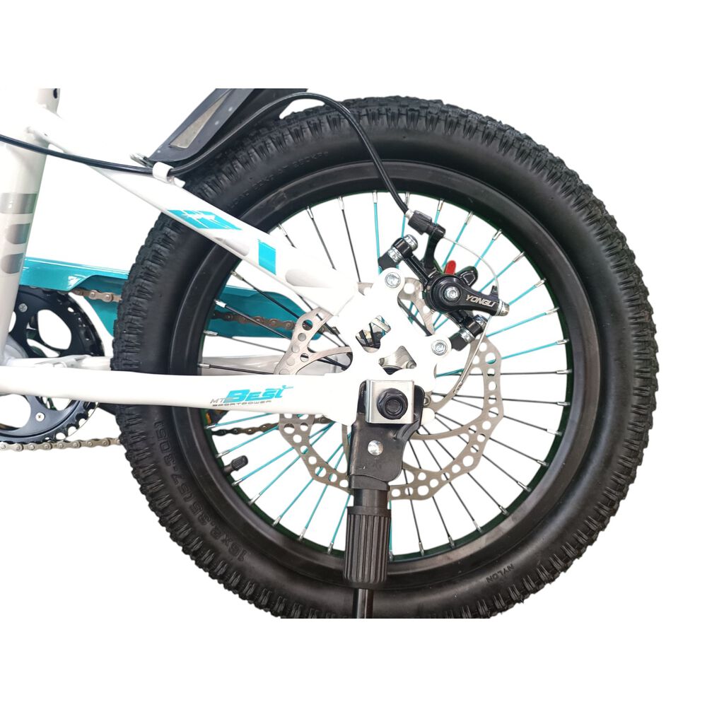 Bicicleta Aro 16 Cfbike Cfeng Blanco Verde image number 4.0