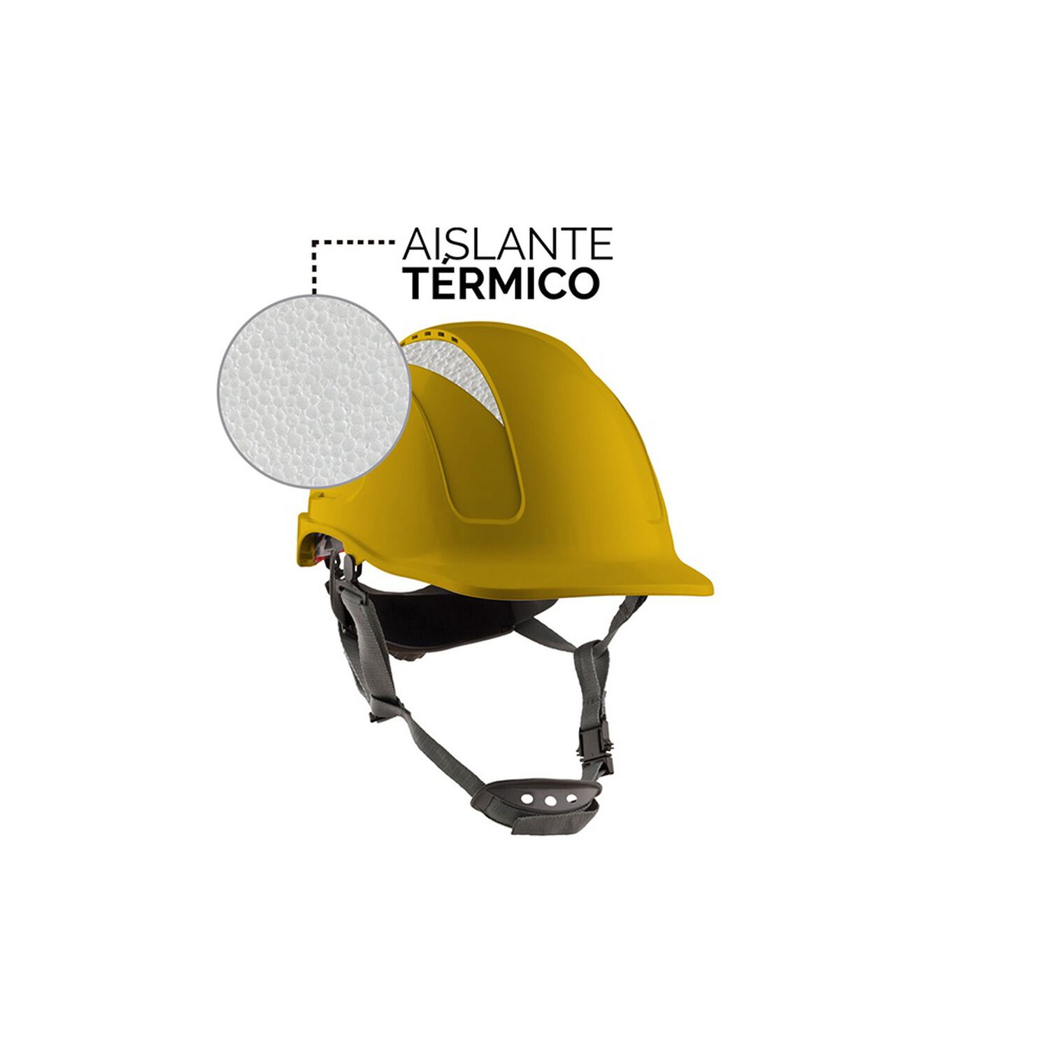 Casco Steelpro Monta&ntilde;a Ventilado Blanco image number 0.0