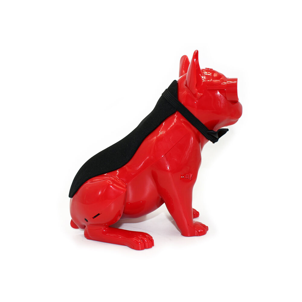 Parlante Bluetooth Bulldog Frances 10w Rojo - Ps image number 1.0