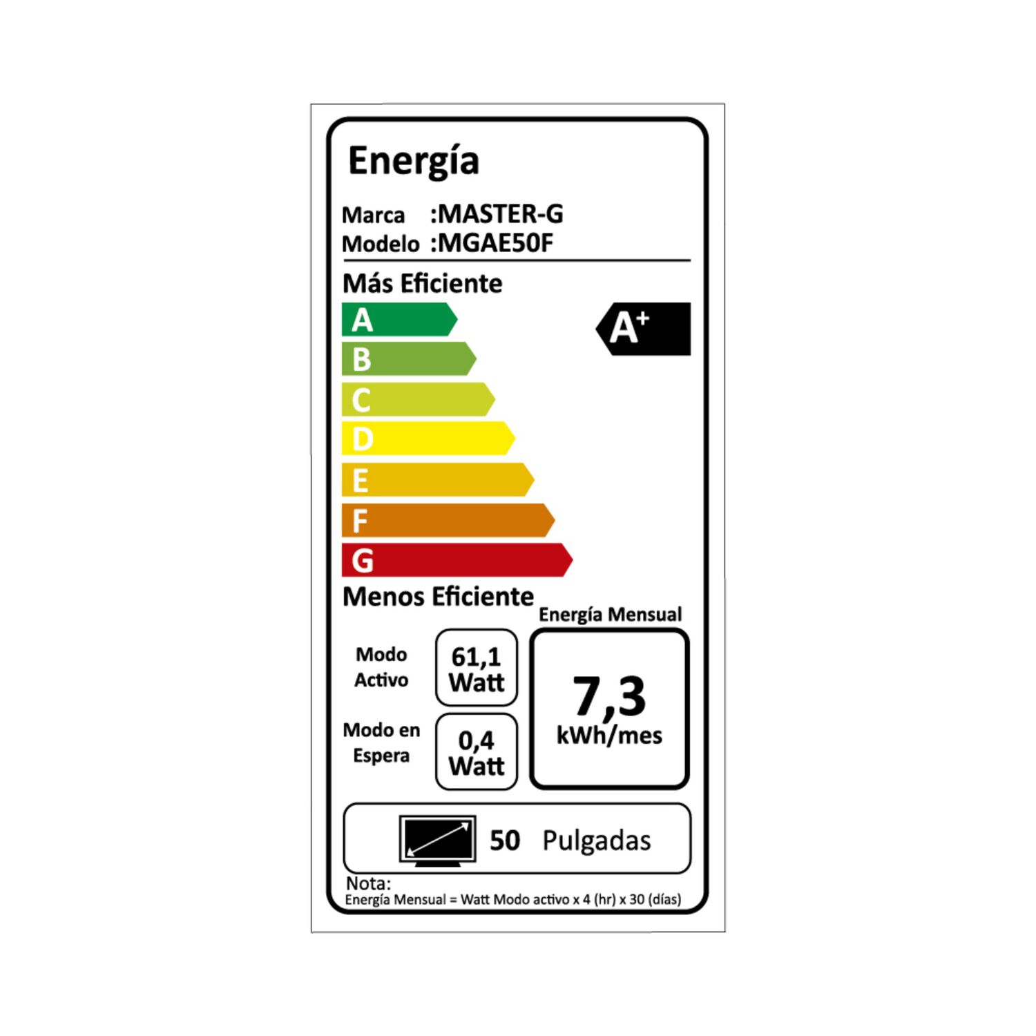 Smart Tv Led 50" Android 4k Bluetooth Mgae50f Master-g image number 4.0