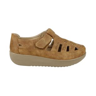 Sandalia Mujer New Walk Sandalia Camel